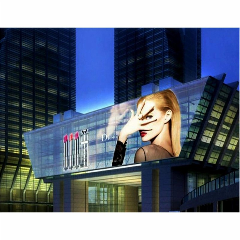 Transparent led screen helps store increase more sales